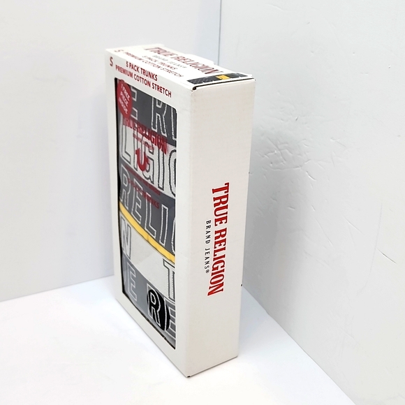 TRUE RELIGION 5 PREMIUMCOTTON STRETCH TRUNKS, SIZE SMALL (S) - Picture 2 of 10